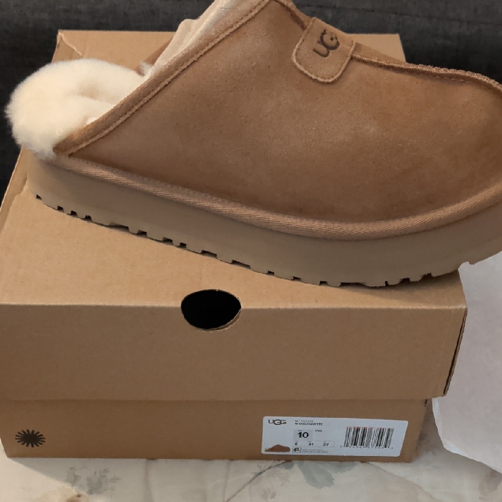 UGG Women's Cozy Brown Slippers